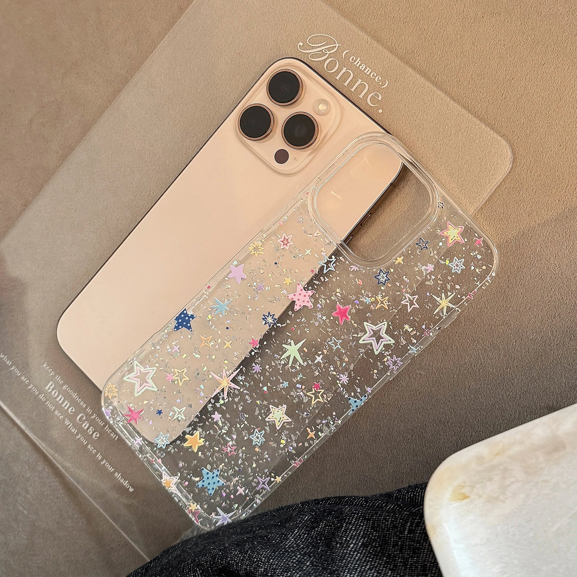 Layered Star Shards - iPhone Case